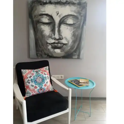Masuta metal Tago Homs, 46X46X52 cm ,10372
